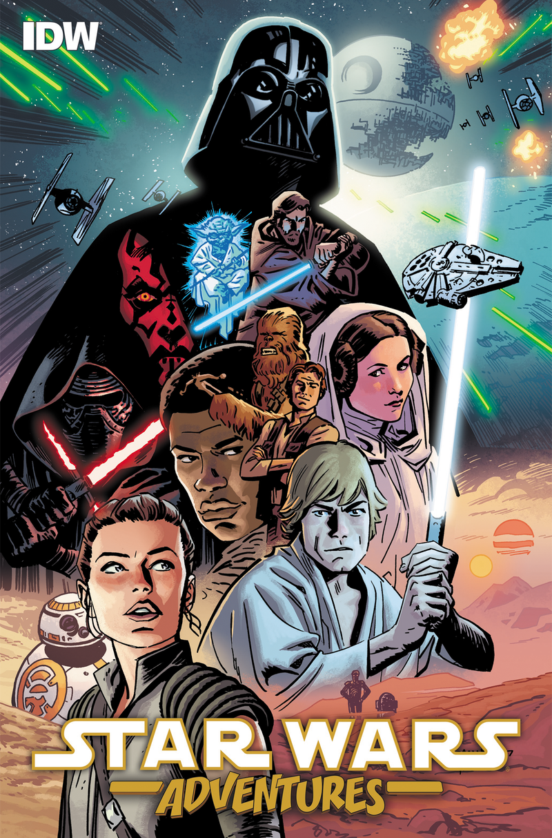 Illustration for article titled IDW Is Publishing Its Own All-Ages Star Wars Comic